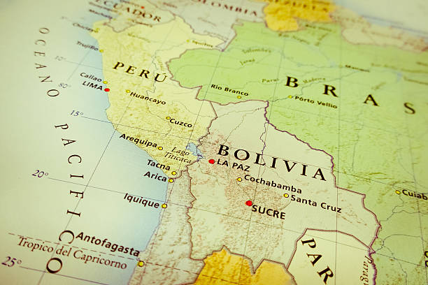 South America South America map bolivia photos stock pictures, royalty-free photos & images