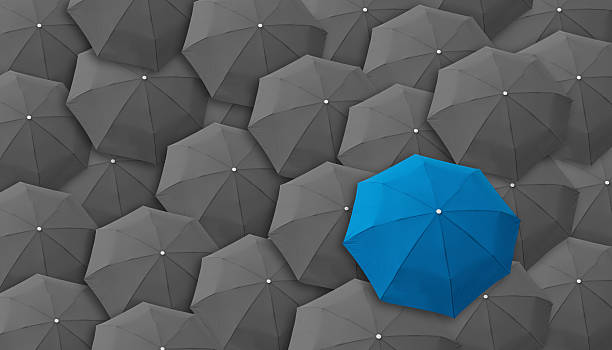 istock Umbrella, leader, unique, boss, individuality, original, special. 525193911