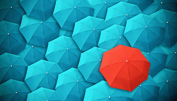 istock Umbrella, leader, unique, boss, individuality, original, special. 525195781