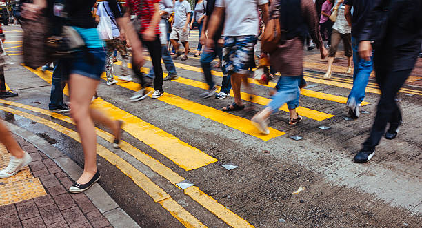 istock Street in Hongkong, China 525195949