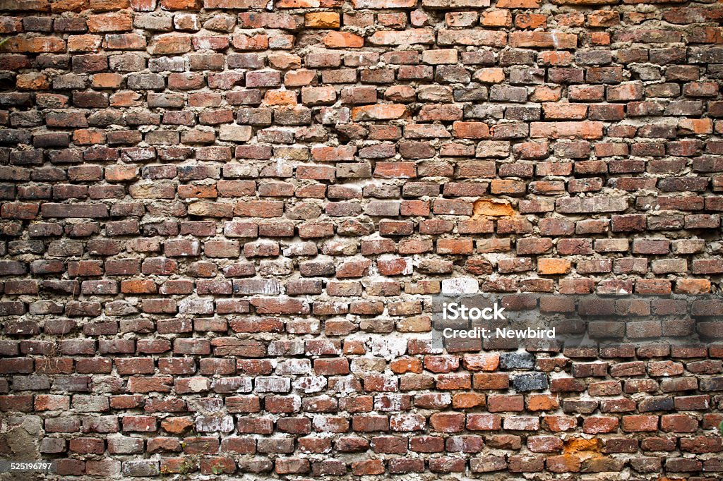 Brick Wall Ancient Stock Photo