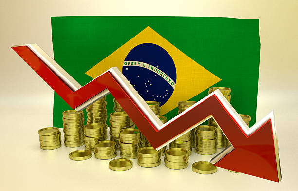 istock currency collapse - Brazilian real 525197479