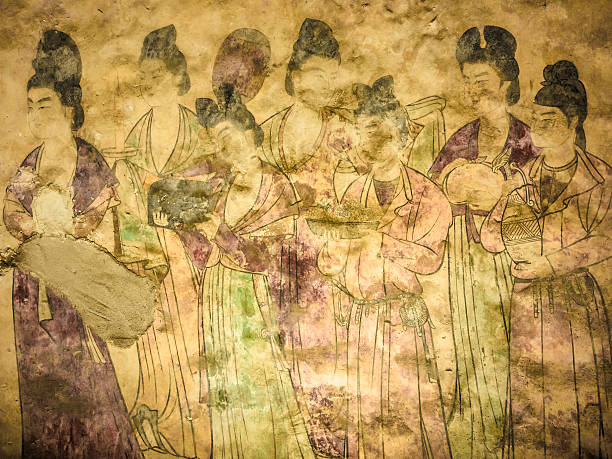 istock Tang Dynasty fresco 525204783