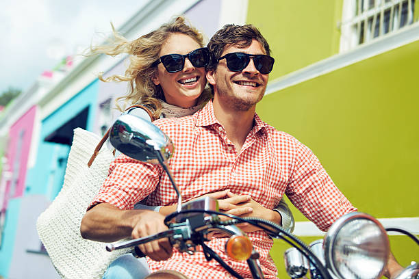 istock Taking her on a ride through the city 525204852