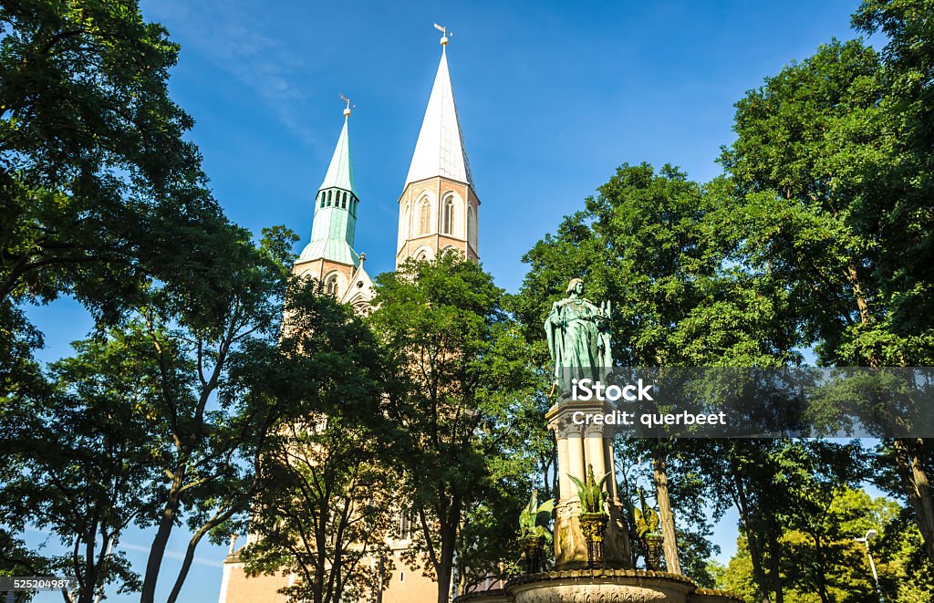 Heinrichsbrunnen in Braunschweig - Lizenzfrei Braunschweig Stock-Foto