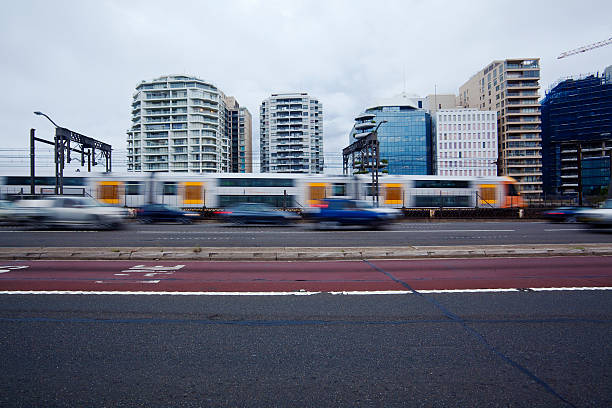 Sydney city traffic
