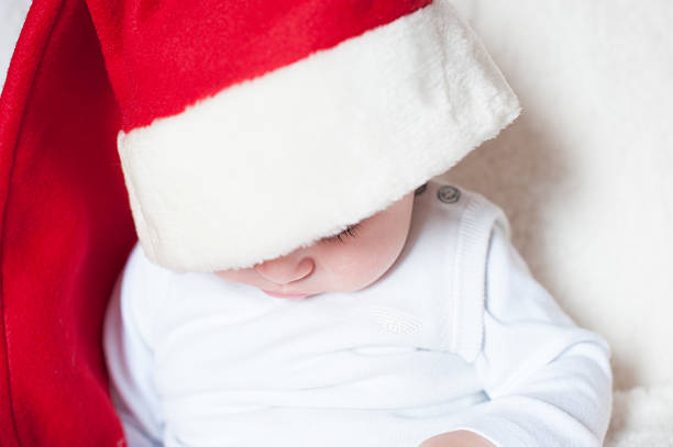 istock Baby Santa Claus 525205587