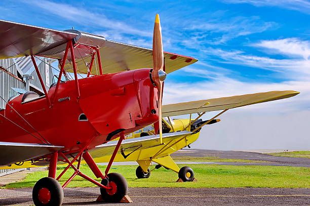 istock Vintage aircraft from the 1930's 525205875
