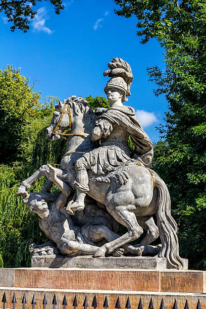 istock Statue of King Jan III Sobieski, Warsaw, Poland 525206584