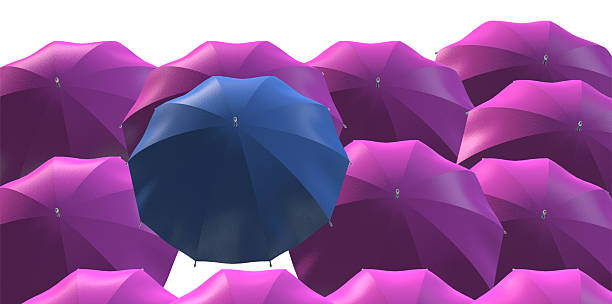 istock Umbrella, leader, unique, boss, individuality, original, special. 525206771