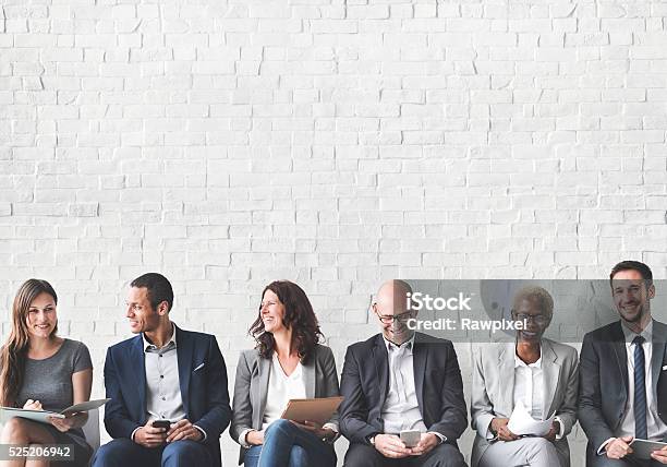 Business People Meeting Corporate Digital Device Connection Conc Stock Photo - Download Image Now