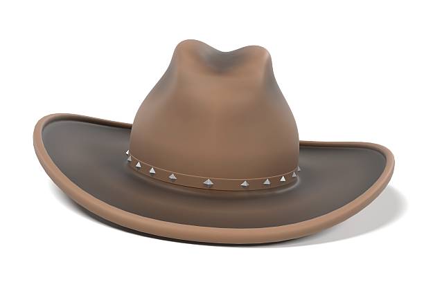 sombrero de vaquero - sombrero homburg fotografías e imágenes de stock