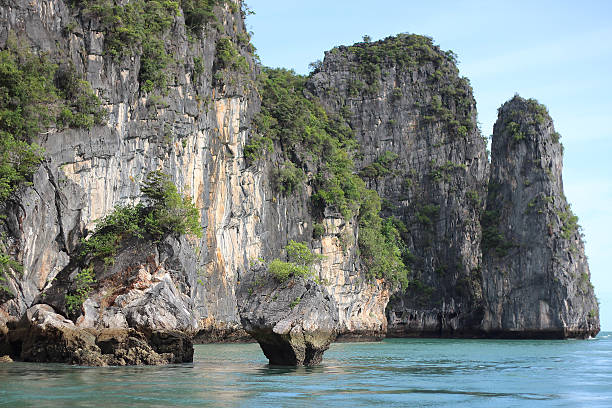 istock landscape Stone island, Surat Thani Province, Thailand. 525209398
