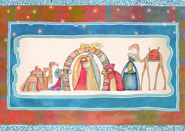 istock Illustration of Christian Christmas Nativity 525210349