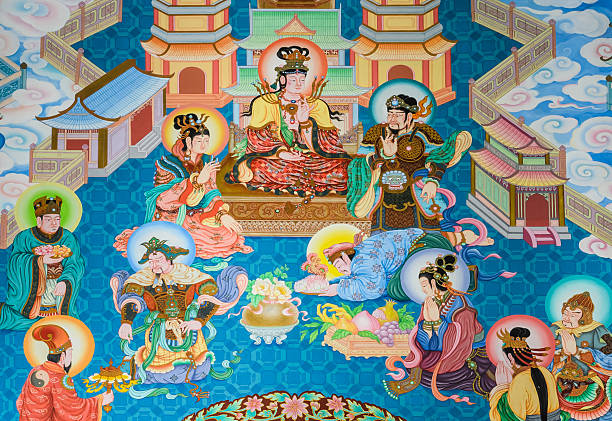 istock Chinese mural painting art 525210509