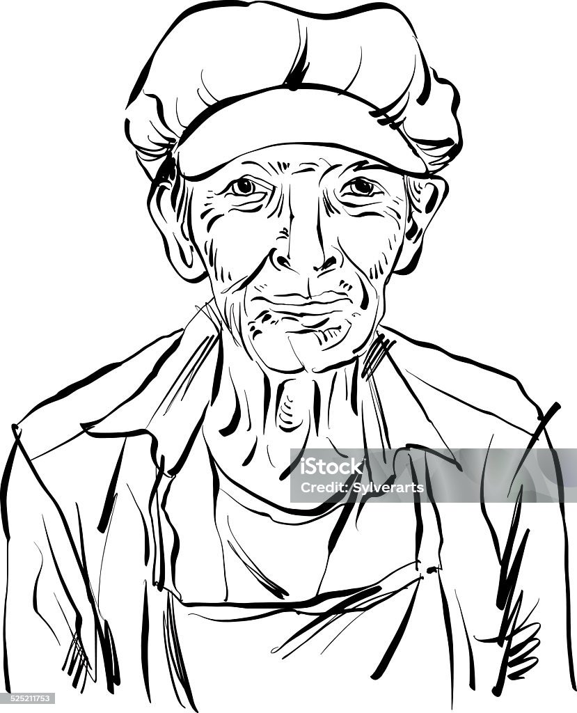 Ilustración de Dibujo A Mano Ilustración De Un Viejo Hombre Con Una Tapa y más Vectores Libres de Derechos de Dibujar - iStock Ilustración de Dibujo A Mano Ilustración De Un Viejo Hombre Con Una Tapa y más Vectores Libres de Derechos de Dibujar - iStock