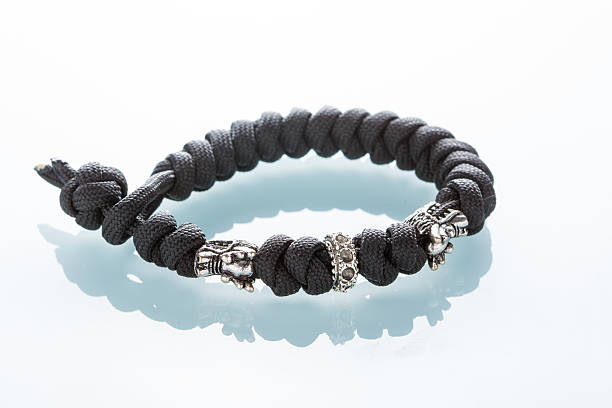 istock braided bracelet on white background 525212112
