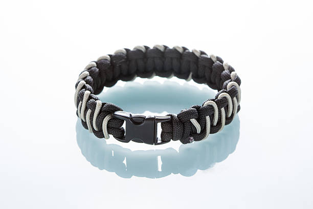 istock braided bracelet on white background 525212264