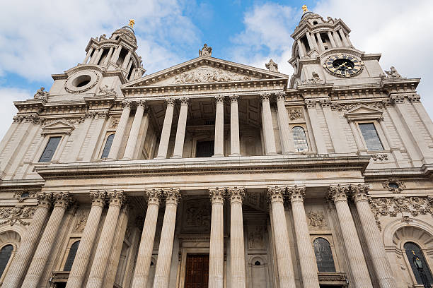 istock Front facade of St Paul's Cathedral London 525217176