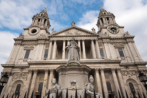 istock Front facade of St Paul's Cathedral London 525217278