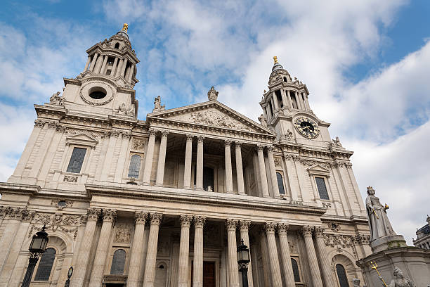 istock Front facade of St Paul's Cathedral London 525217338
