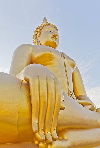 istock The Big Buddha in thailand temple. 525218049
