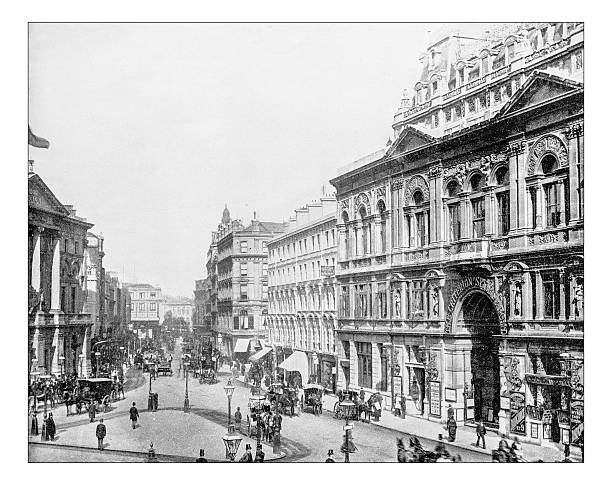 istock Antique photograph of Piccadilly Circus (London), 19th century 525219490
