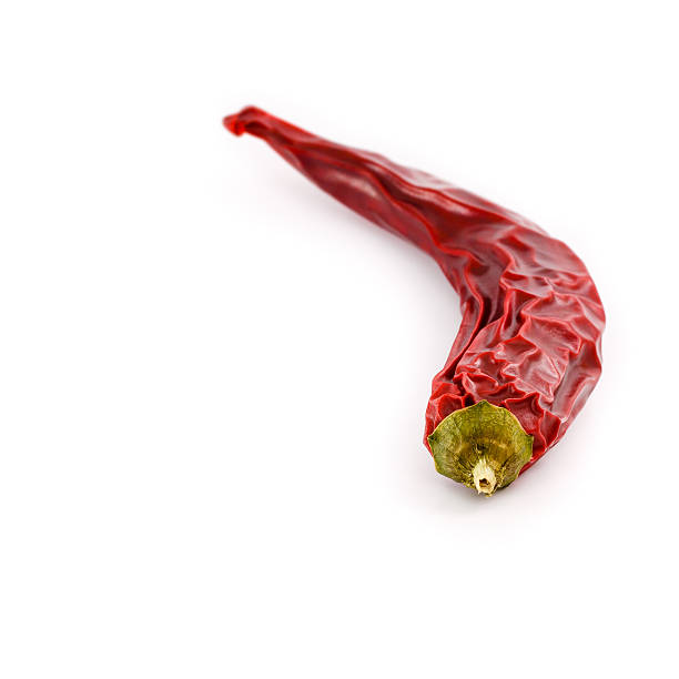 istock Dried red hot chili pepper studio close up 525219689