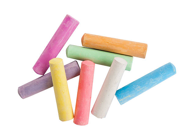 istock chalks in a variety of colors arranged 525221072