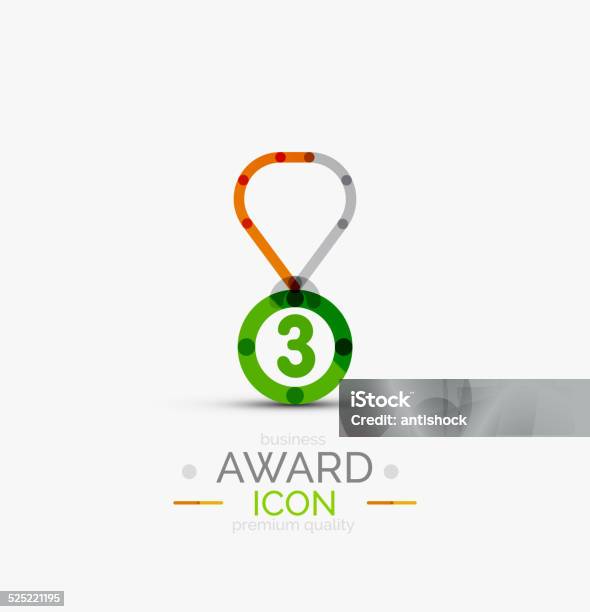 Award Icon Icon Stock Illustration - Download Image Now - Abstract, Achievement, Award