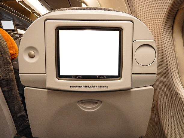 istock modern vehicle airplane seats with tv 525221609