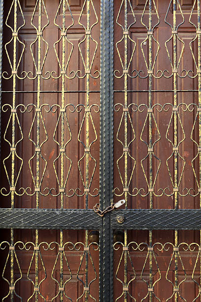 istock Fragment of door 525221903