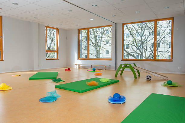 istock Gymnasium in kindergarten and school 525222366
