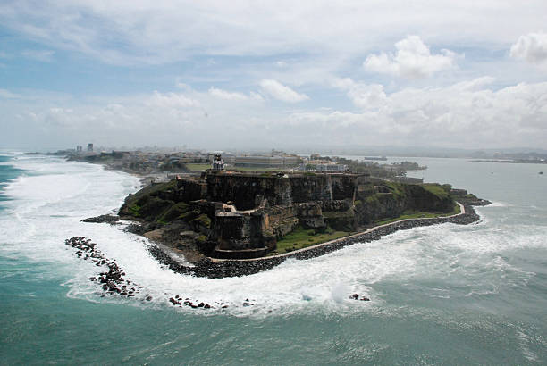 istock Puerto Rico, El Morro Castle Aerial view 525222728