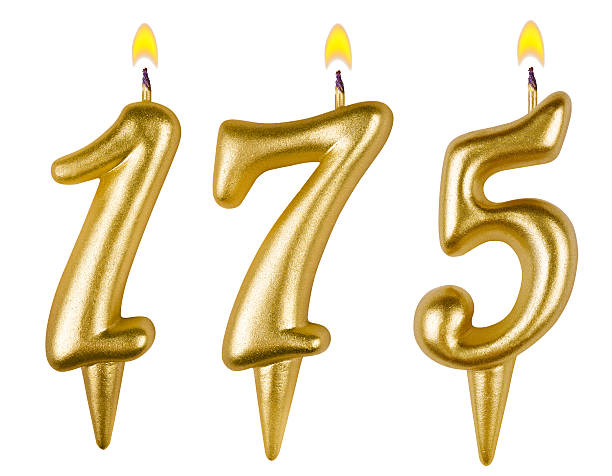 istock candles number one hundred seventy five isolated on white 525223455