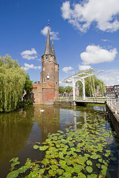 istock Oostpoort in Delft, Holland 525223876