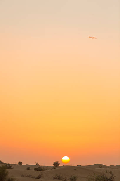 istock Sand dunes desert near Dubai in UAE 525224434