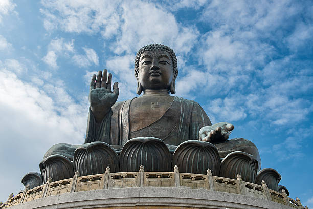 istock Giant Buddha/Po Lin Monastery in Hong Kong 525228074