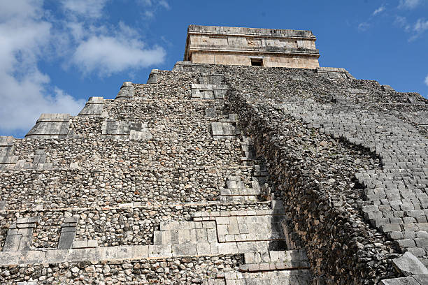 istock Temple of Kukulkan, pyramid in Chichen Itza, Yucatan, Mexico. 525231402