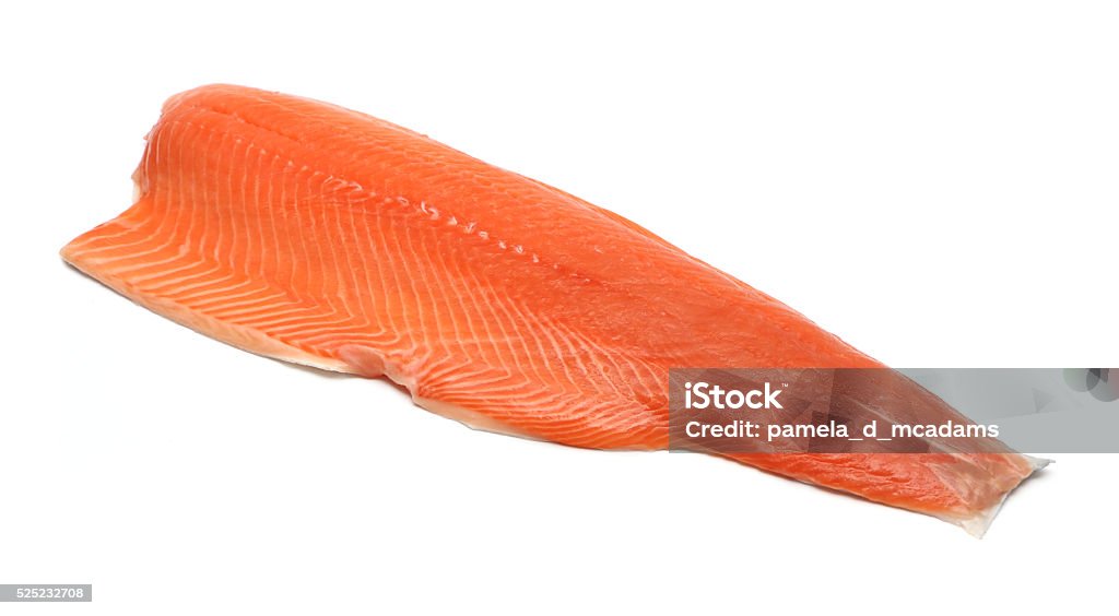 Raw Salmon Salmon - Animal Stock Photo