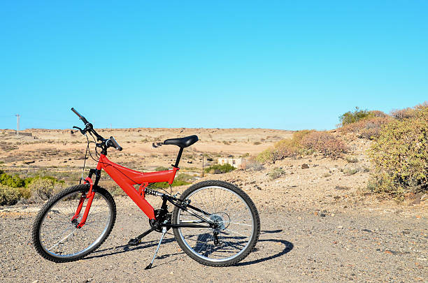 istock Full Suspension Mountain Bike 525233956