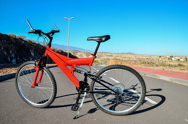 istock Full Suspension Mountain Bike 525233976