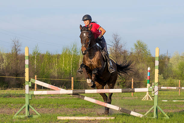 istock Girl on a horse 525234694