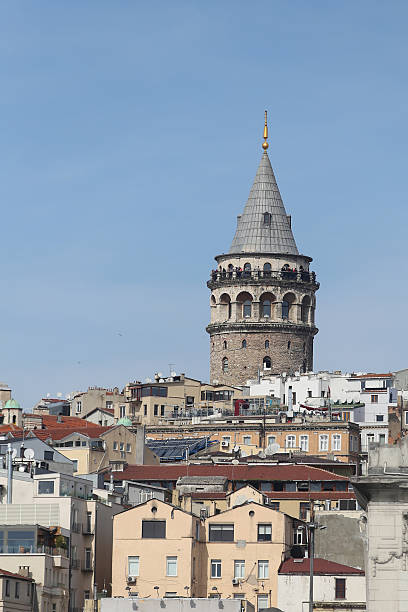 istock Galata Tower in Istanbul City, Turkey 525234788