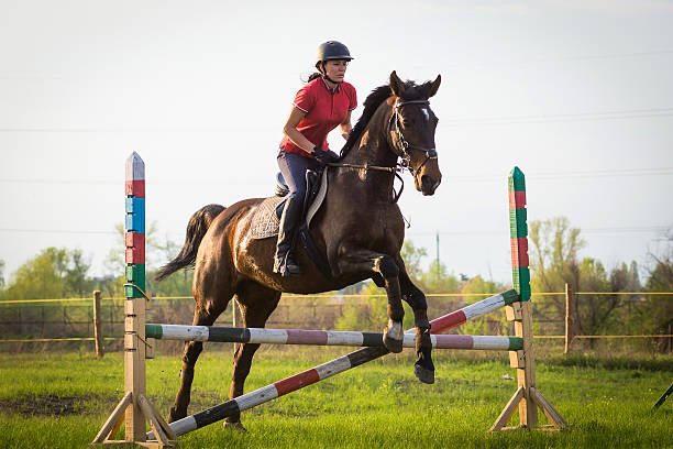 istock Girl on a horse 525235056