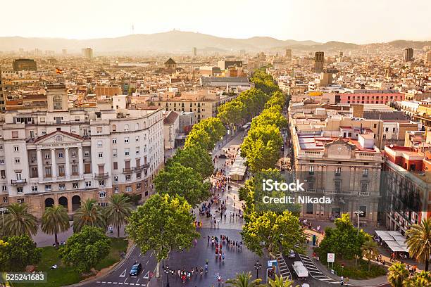 La Rambla Barcelona Stock Photo - Download Image Now - Barcelona - Spain, The Ramblas, City