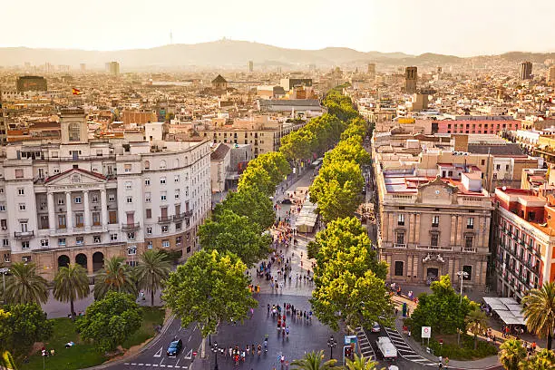 La Rambla in Barcelona