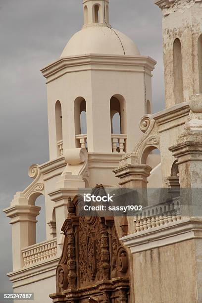 Mission San Xavier Tucson Stock Photo - Download Image Now - Church, Color Image, Mission Church