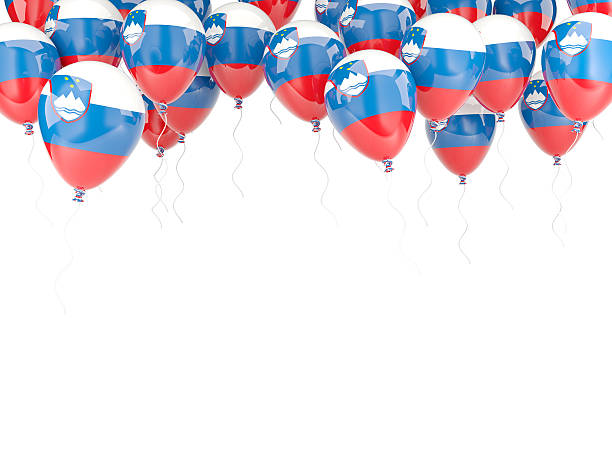 istock Balloon frame with flag of slovenia 525260653