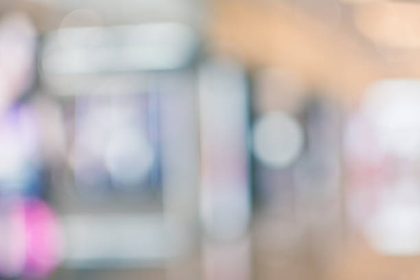 istock Abstract background of shopping mall 525261855